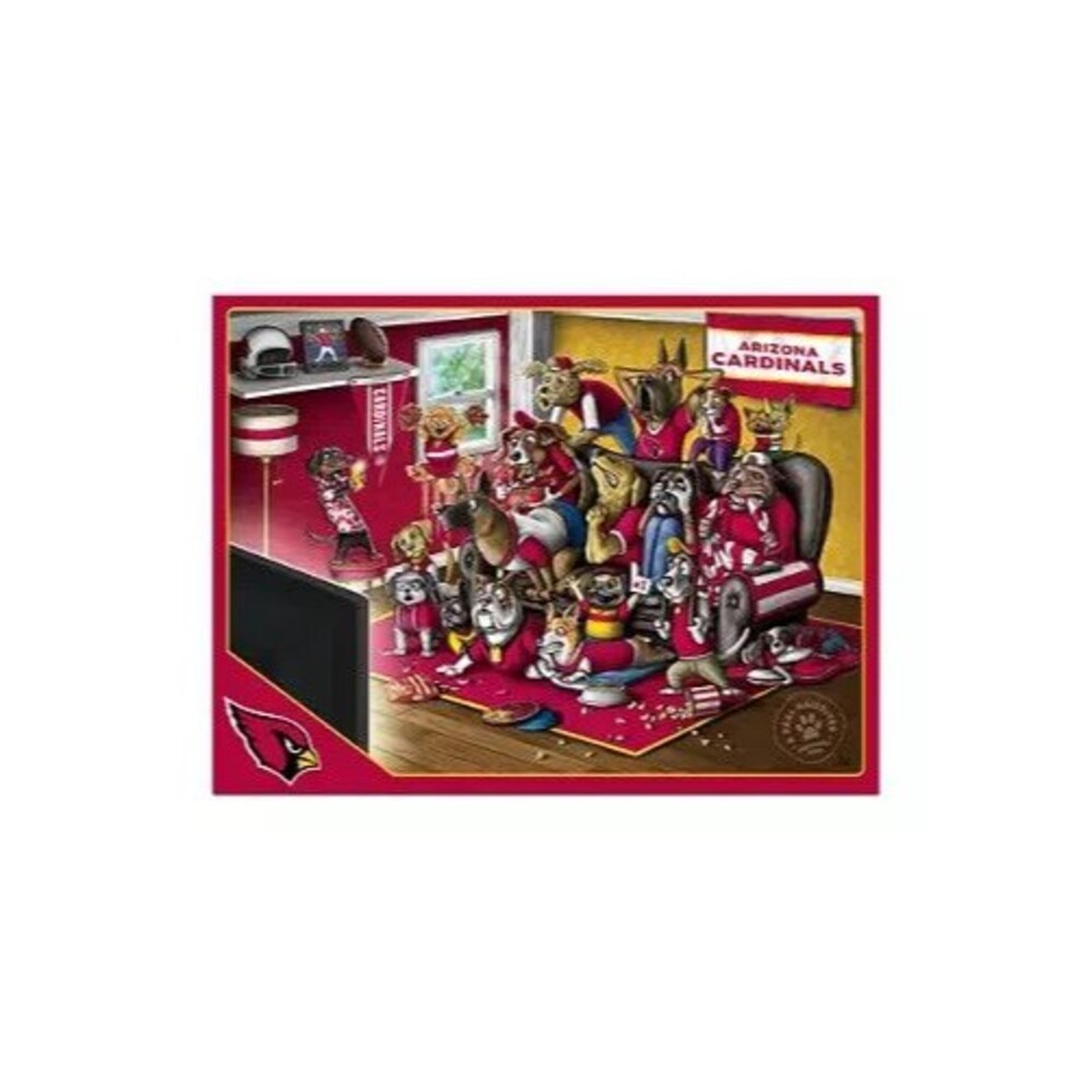 NFL Arizona Cardinals 500 Piece Puzzle A Real Nail Biter Sealed 20 x 15”